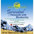 Sprouted Flaxseeds - Blueberries 100g